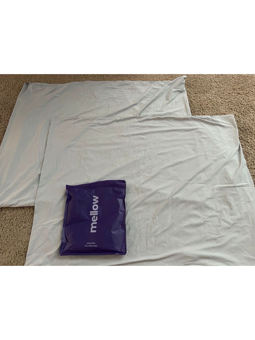 Mellow: Cooling Pillowcases (Grey: 2-Pack)